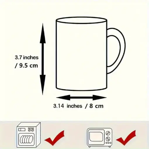 11oz White Ceramic Coffee Mug with Inspirational "Start Your Morning with a Cup of Coffee" Design – Perfect Gift for - Image 2