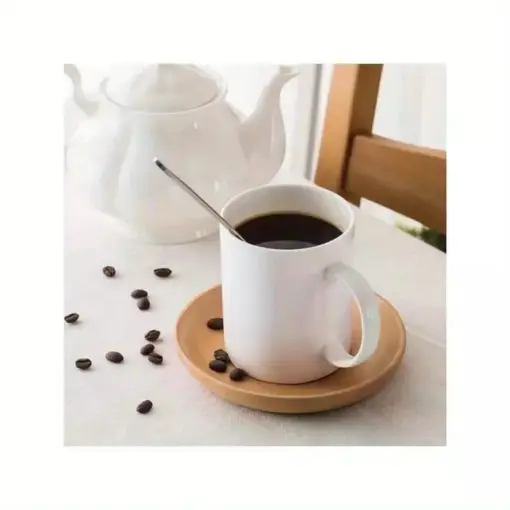11oz White Ceramic Coffee Mug with Inspirational "Start Your Morning with a Cup of Coffee" Design – Perfect Gift for - Image 5